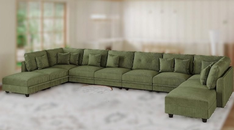 13 Best U-Shaped Modular Sectional Sofas (8–10 Seater) with Chenille Upholstery for Large Living Rooms, U-Shaped Couch Sectional Sofas (8-10 Seater)---Part 2 --Sleeper Sofa with Ottoman, Sleeper Couch with Storage, Corduroy Sofa, Oversized Modular Sectional Sofa, 9-Seater, 8-Seater, 10-Seater