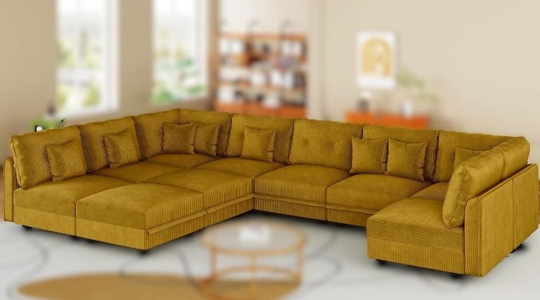 12 Comfy U-Shaped Cloud Couch Sectional Sofas (8–10 Seater)—Deep Seat Sofa for Modern Homes