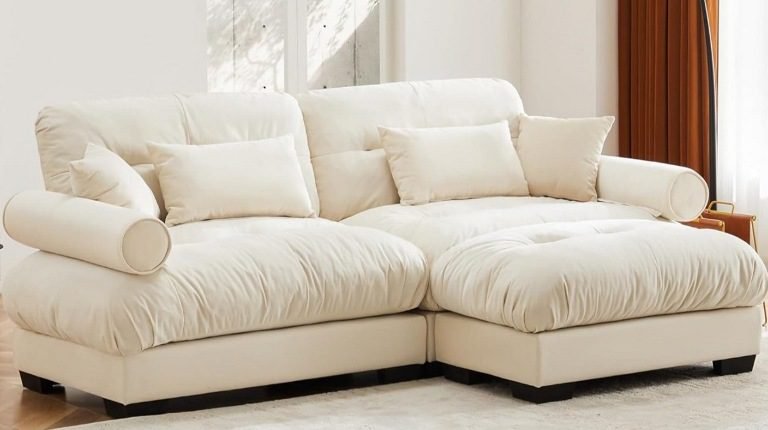 12 Best 3-Seater U-Shaped Sectional Couches with Ottoman for Modern Apartment Living Rooms, U-Shaped Modular Cloud Sofas, and Sectional Couches with Ottoman. 3 Seater Deep Seat Couch for Living Room