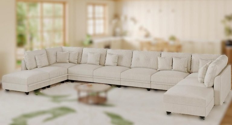 13 Best U-Shaped Modular Sectional Sofas (8–10 Seater) with Chenille Upholstery for Large Living Rooms, U-Shaped Couch Sectional Sofas (8-10 Seater)---Part 2 --Sleeper Sofa with Ottoman, Sleeper Couch with Storage, Corduroy Sofa, Oversized Modular Sectional Sofa, 9-Seater, 8-Seater, 10-Seater