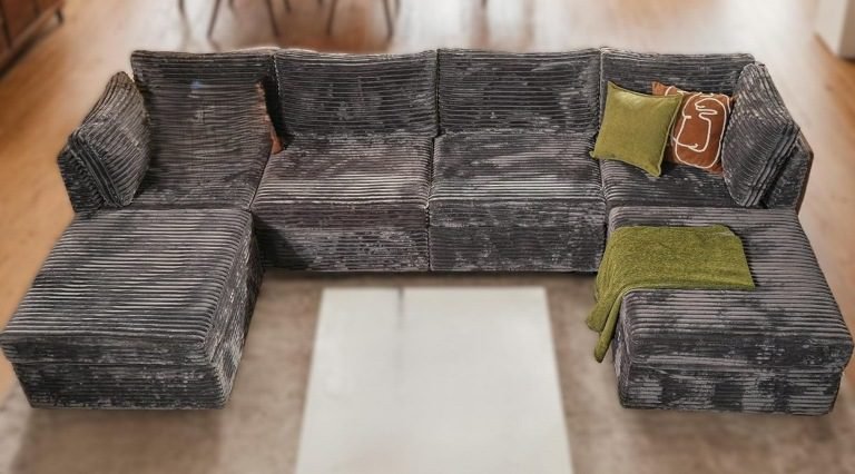 12 Comfy U-Shaped Cloud Couch Sectional Sofas (6 Seater) for Large Living Rooms and Apartments, U-shaped sectional sofa, Sofa with Ottomans, U-shaped sectional sofa, Couch with Storage, U-Shaped Modular Cloud Couch