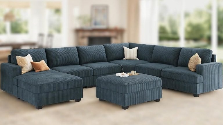 12 Comfy U-Shaped Cloud Couch Sectional Sofas (8–10 Seater)—Deep Seat Sofa for Modern Homes