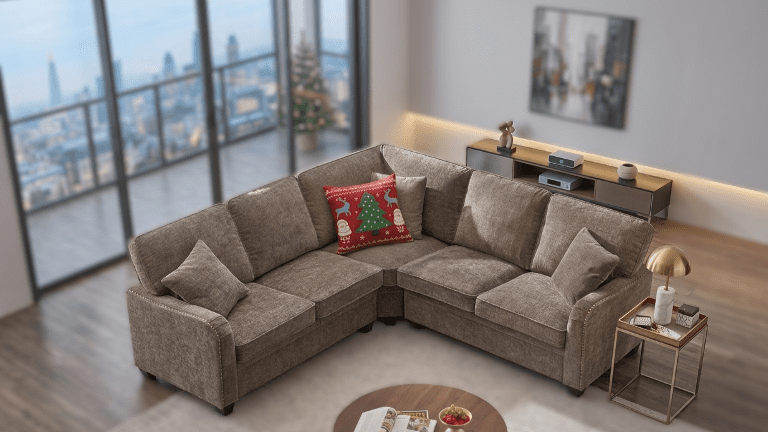 L-Shaped Couch L-Shaped Sofa for Living Room Apartment