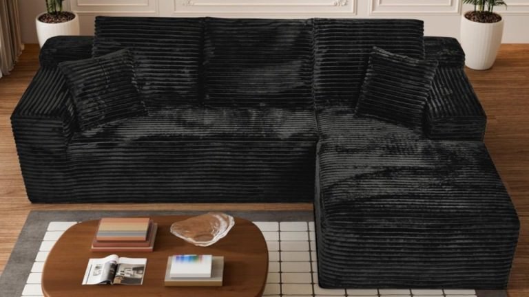 Sectional Couch Sectional Sofa
L-Shaped Couch L-Shape Sofa
Modular Sectional Sofa
3 Seater Sofa
Corduroy Fabric Couch
Beige Sofa / White Sofa / Black Sofa
Small Couch for Apartments / Office
Modern Sofa for Living Room / Bedroom
Small sectional couch with corduroy fabric for apartments